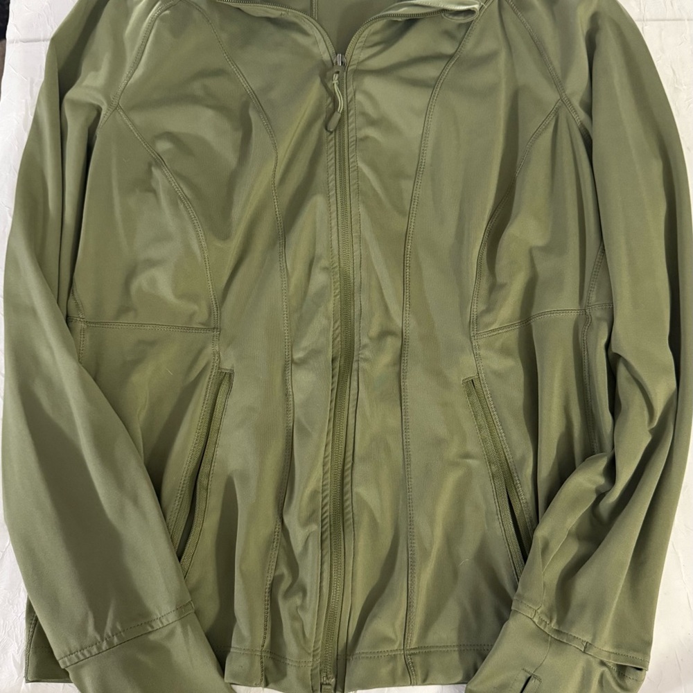 Avia Sage Green Activewear Jacket